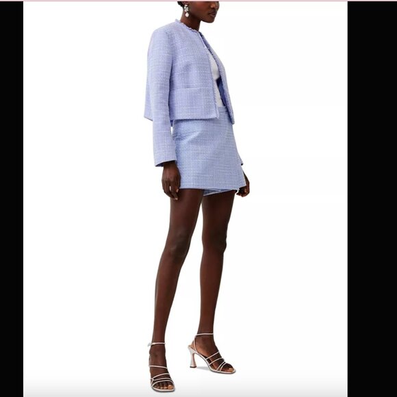 French Connection Women's Effie Bouclé Skort & Matching Jacket – Size 6 - Picture 1 of 16